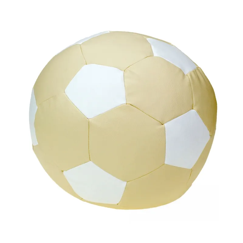 Sedací vak - míč 70 cm - béžová + bílá Poslední Šance