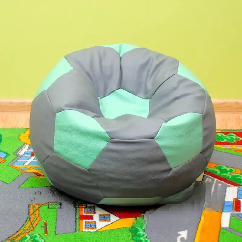 Finální Výprodej Sedací vak - míč 70 cm - šedá + mentolová