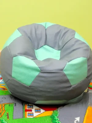 Cenově Výhodný Dětský taburet MÍČ 40 cm - šedá + mentolová