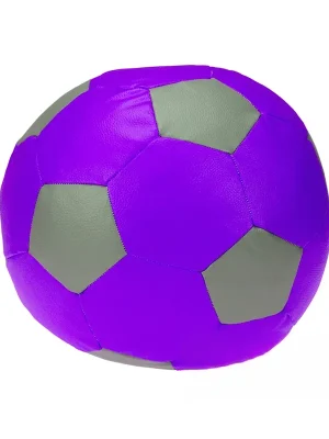 Víkendová Akce Dětský taburet MÍČ 40 cm - světlefialová + šedá