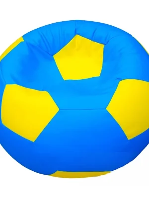 Výhodná Nabídka Dětský taburet MÍČ 40 cm - světlemodrá + žlutá
