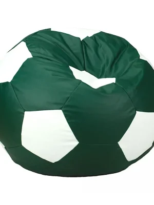Dětský taburet MÍČ 40 cm - tmavězelená + bílá Horká Nabídka