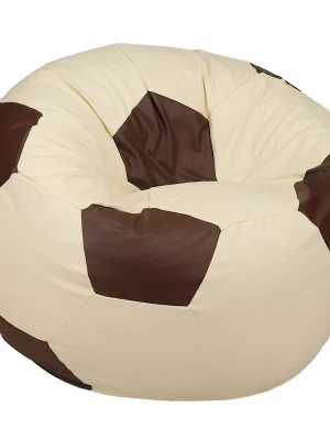 Dětský taburet MÍČ 50 cm - béžová + čokoláda Rychlé Dodání