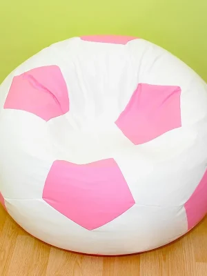 Dětský taburet MÍČ 50 cm - bílá + růžová Super Cena