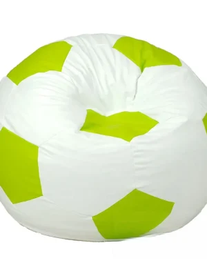 Cenově Výhodný Dětský taburet MÍČ 50 cm - bílá + zelená