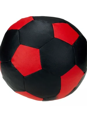 Bezpečná Platba Dětský taburet MÍČ 50 cm - černá + červená