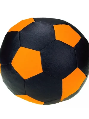 Dětský taburet MÍČ 50 cm - černá + světleoranžová Levný