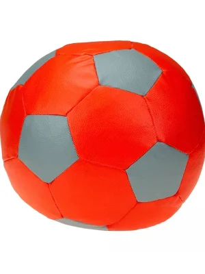 Bezpečná Platba Dětský taburet MÍČ 50 cm - červená + šedá