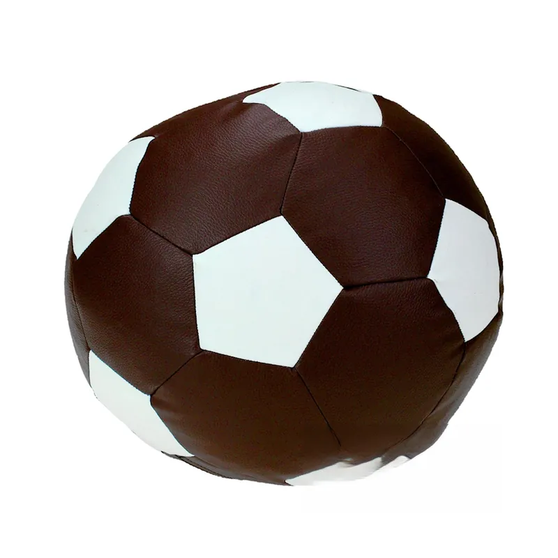 Sleva Dětský taburet MÍČ 50 cm - čokoláda + bílá