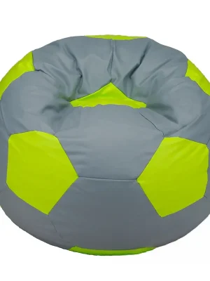 Bezpečná Platba Dětský taburet MÍČ 50 cm - šedá + zelená