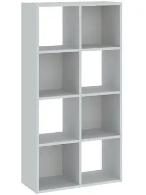Regál CATCHY 8P - bílý Horká Nabídka