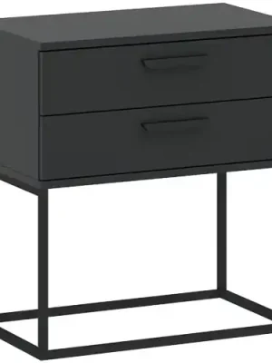 Zlevněný Noční stolek CADRO 2S 60 NR6 - antracit