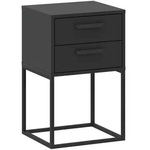 Autentický Noční stolek CADRO 2S 40 NR9 - antracit