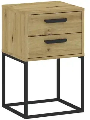 Dokud Zásoby Vydrží Noční stolek CADRO 2S 40 NR9 - dub artisan