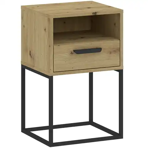 Noční stolek CADRO 1S 40 NR5 - dub artisan Nejlepší Cena