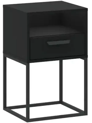 Horká Nabídka Noční stolek CADRO 1S 40 NR5 - černý