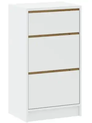 Must-Have Komoda BASIT 3S 50 - bílá + dub artisan