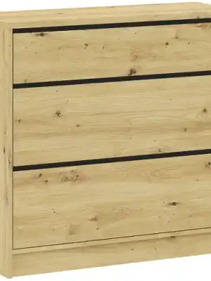 Objednat Nyní Komoda BASIT 3S 100 - dub artisan + antracit