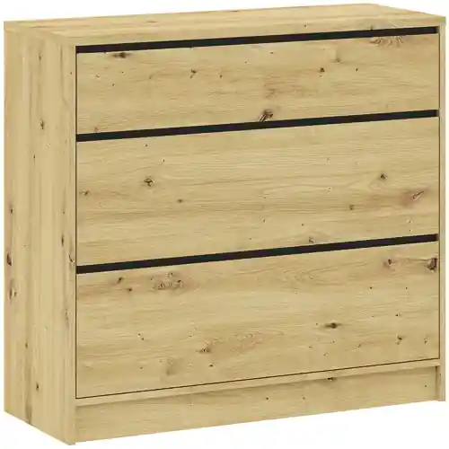 Objednat Nyní Komoda BASIT 3S 100 - dub artisan + antracit