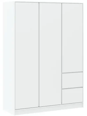 Zlevněný Šatní skříň BASIT 3D2S - bílá