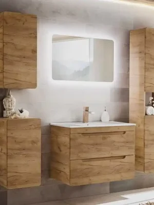 Oblíbený Koupelnová sestava ARUSA DUB 130