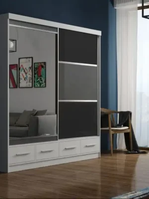 Šatní skříň MARGO 200 II Levný