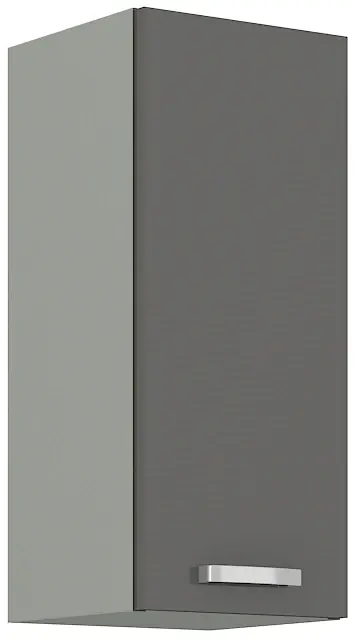 W30 horní skříňka jednodveřová GREY levá Omezená Nabídka