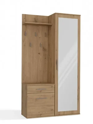 Předsíňová stěna DUO dub artisan Horká Nabídka