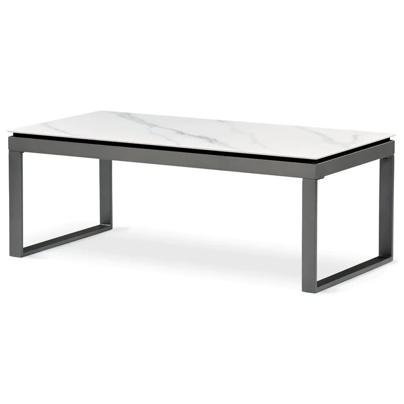 Nejlepší Cena Konferenční stolek 121x61x45cm, slinutá keramika, mramor, AHG-284 WT