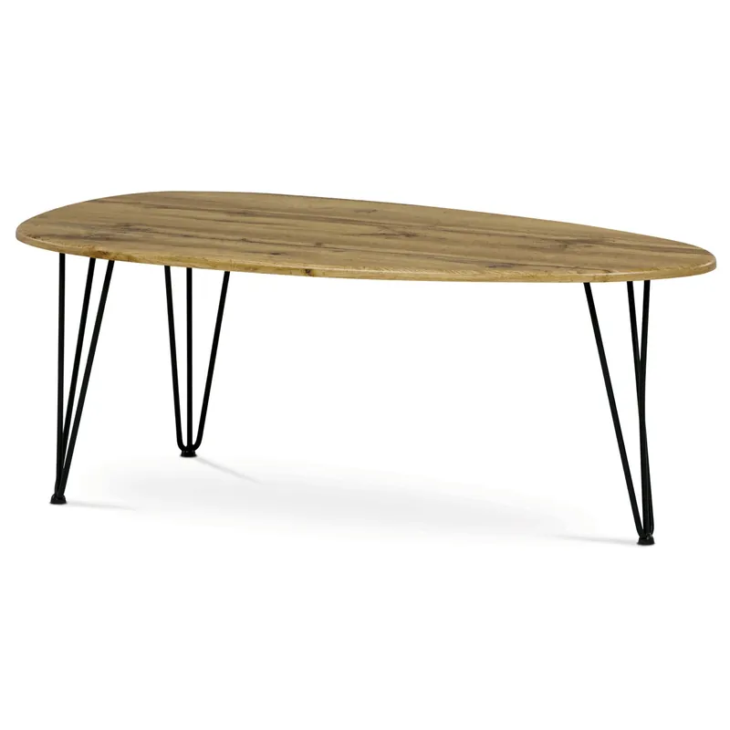 Akční Nabídka Konferenční stolek 120x67x46cm, mdf, divoký dub, AF-3014 OAK