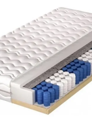 Značkový Pružinová matrace VELVETA KOMFORT s rámem rozměr 80x200 cm