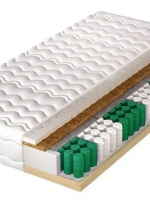 Značkový Pružinová matrace VELVETA LUX s rámem rozměr 80x200 cm
