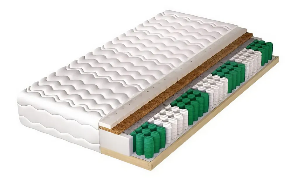 Značkový Pružinová matrace VELVETA LUX s rámem rozměr 80x200 cm
