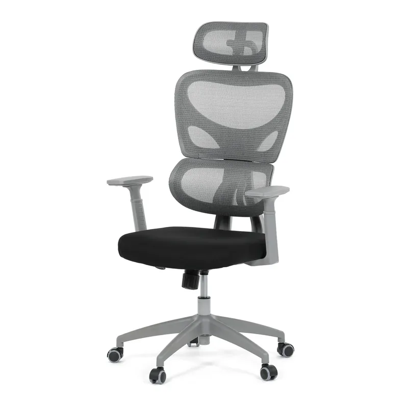 Kancelářská židle, houpací mechanismus, šedá, KA-K2081 GREY Kup Teď