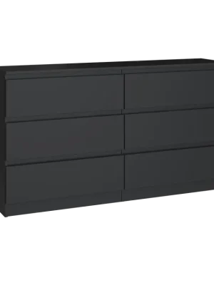 Značkový Komoda MALWA M6 140 černá