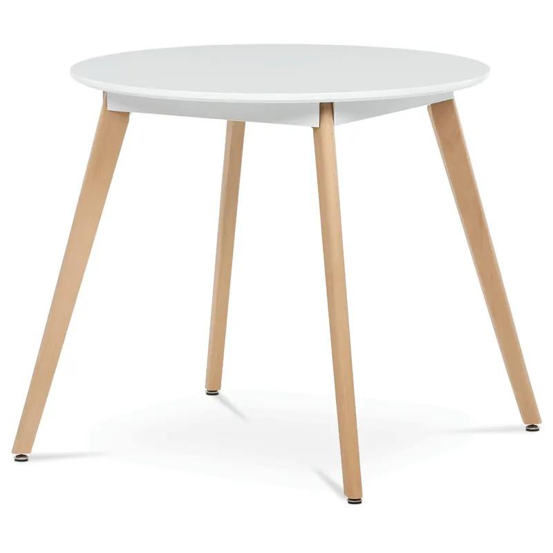 Nejlepší Volba Kulatý jídelní stůl 80x80cm, mdf DT-316 WT