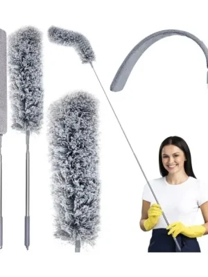 Teleskopická prachovka se dvěma nástavci, nastavitelná 85-250 cm Pouze Dnes