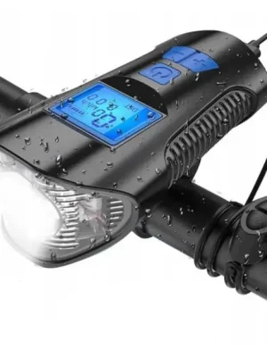 Značkový Voděodolné LED světlo na kolo USB