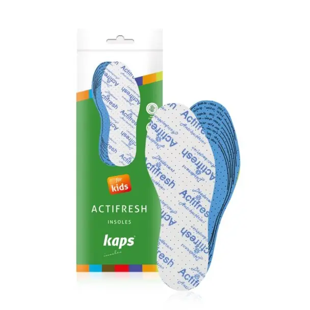 Antibakteriální vložky do bot pro děti proti zápachu stříhací Actifresh, 19-36 Výhodná Nabídka