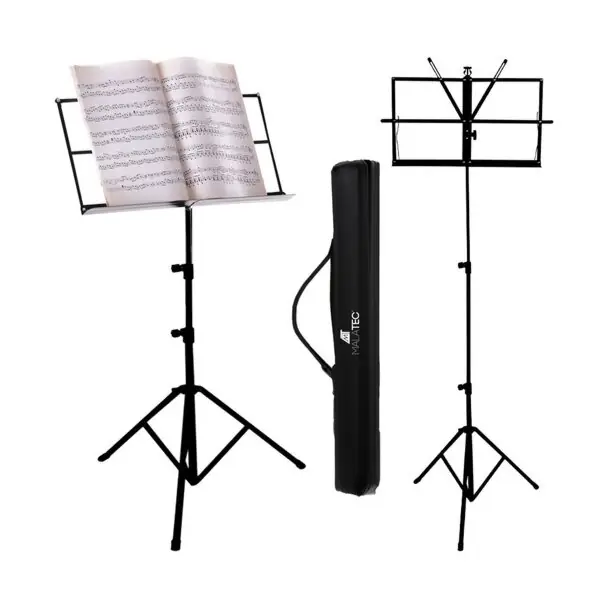 Stojan pro hudebníky na noty, Musica, 123 cm Omezená Nabídka