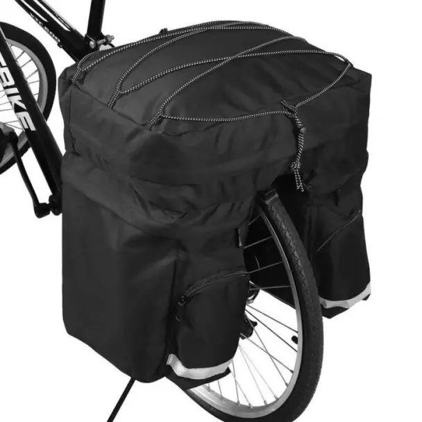 Poslední Šance Velká dvojitá taška na nosič bicyklu, 40l