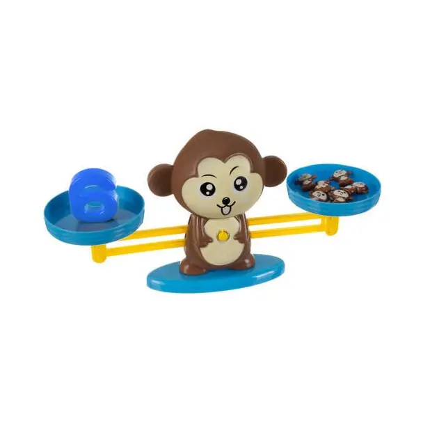 Autentický Vzdělávací matematická hra s opičkami, Monkey Balance