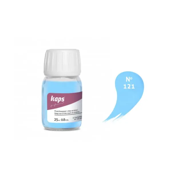 Cenová Bomba Renovační barva na přírodní a syntetickou kůži Super Color 25ml Blankytná