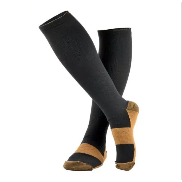 Akční Cena Kompresní podkolenky unisex, černé