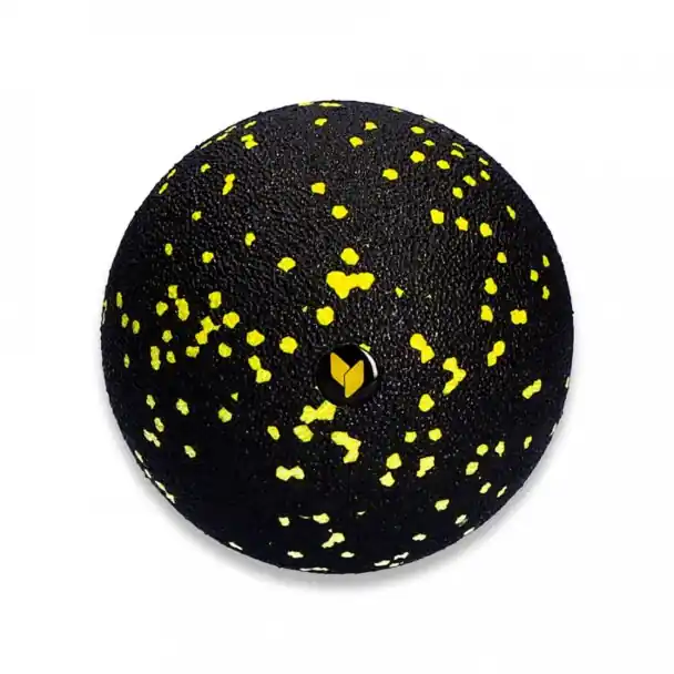 Vysoce Kvalitní Masážní míček, průměr 12 cm, černožlutý