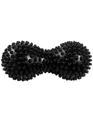 Zlevněný Rehabilitační a masážní kulička Pilo Peanut II, 17 x 8 cm, černá