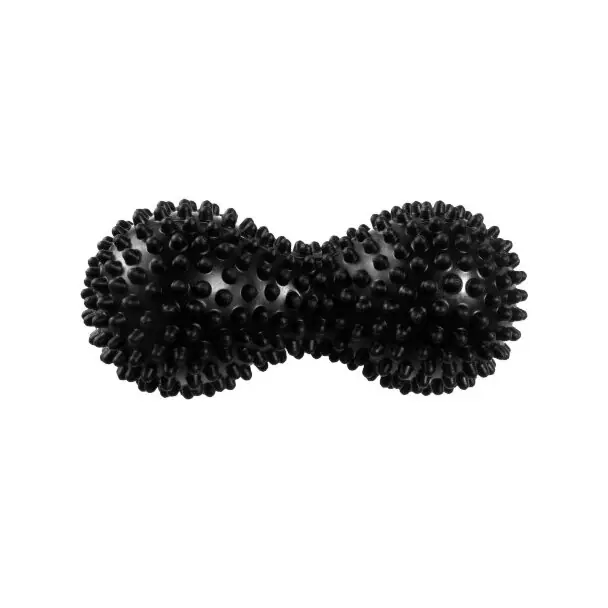 Zlevněný Rehabilitační a masážní kulička Pilo Peanut II, 17 x 8 cm, černá