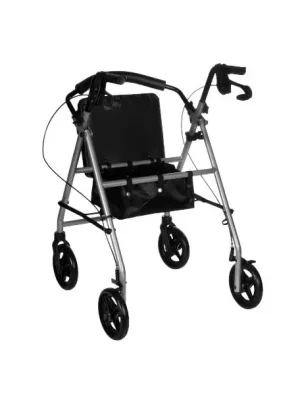Značkový Čtyřkolové chodítko Walker Gray RF-610, nosnost 136 kg