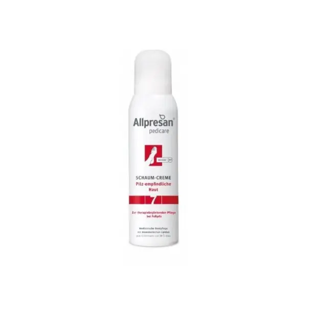 Kup Teď Allpresan 7® pedicare krémová pěna na pokožku nohou náchylnou k mykózám, 125 ml