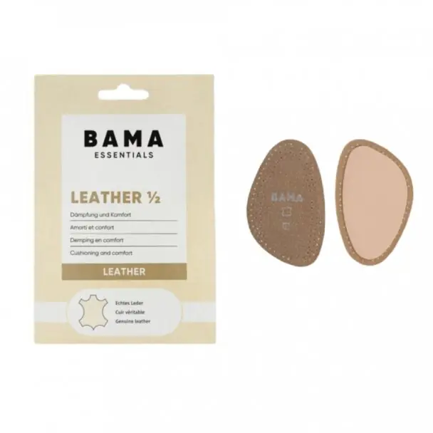 Poloviční vložky z přírodní kůže pro elegantní komfort – BAMA Leather 1/2 Víkendová Akce